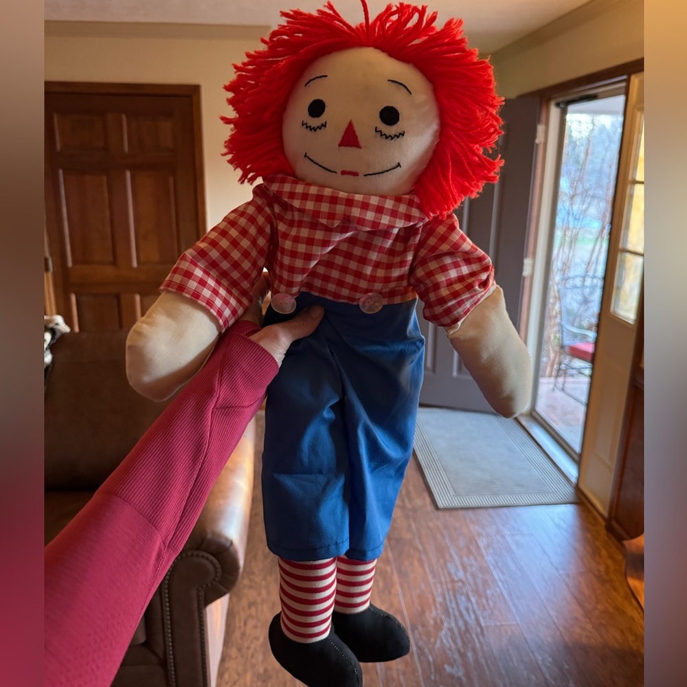 Classic Raggedy Ann & Andy Doll Set - Picture 6 of 7